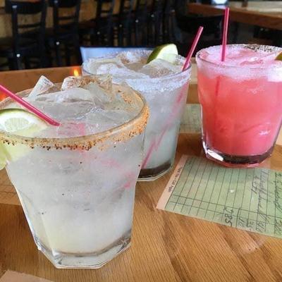 Margarita cocktails