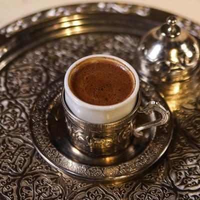 A cup of espresso.