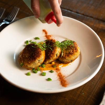 Sterling crab cakes.