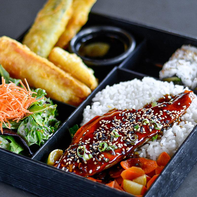 Bento Box | Teriyaki Salmon photo