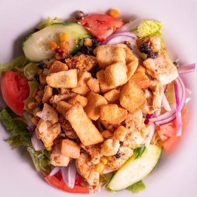 Tavern Salad with grilled chicken.