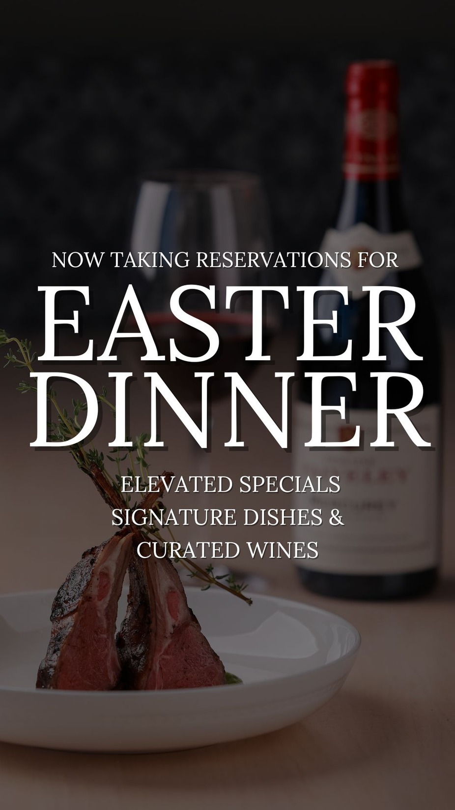 Easter Dinner At The Mick event