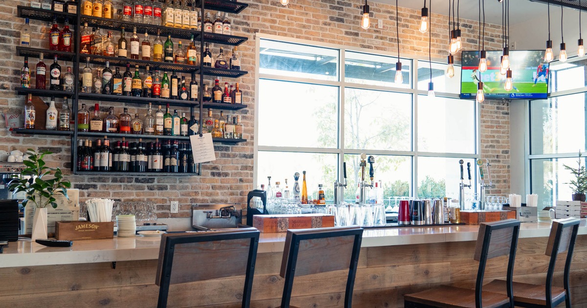 Interior, bar area