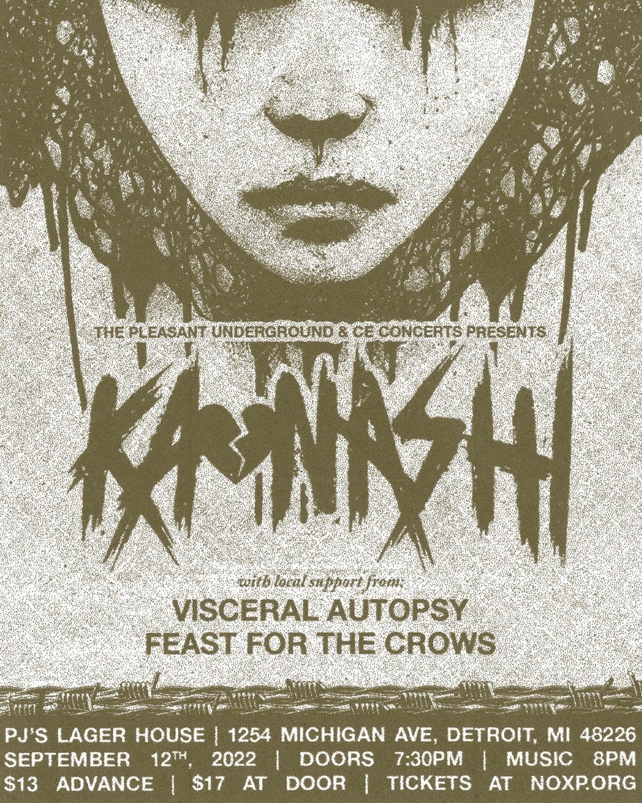 Kaonashi, Visceral Autopsy, Feast for the Crows event photo