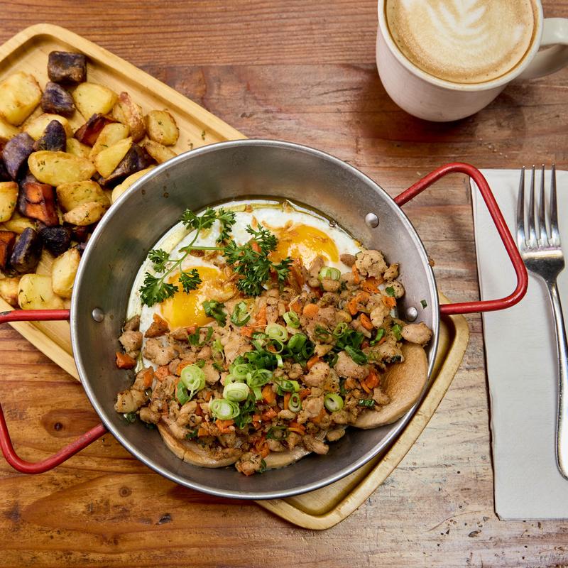 menu item 9 of 39, Kai Gata w/ Rainbow Potatoes