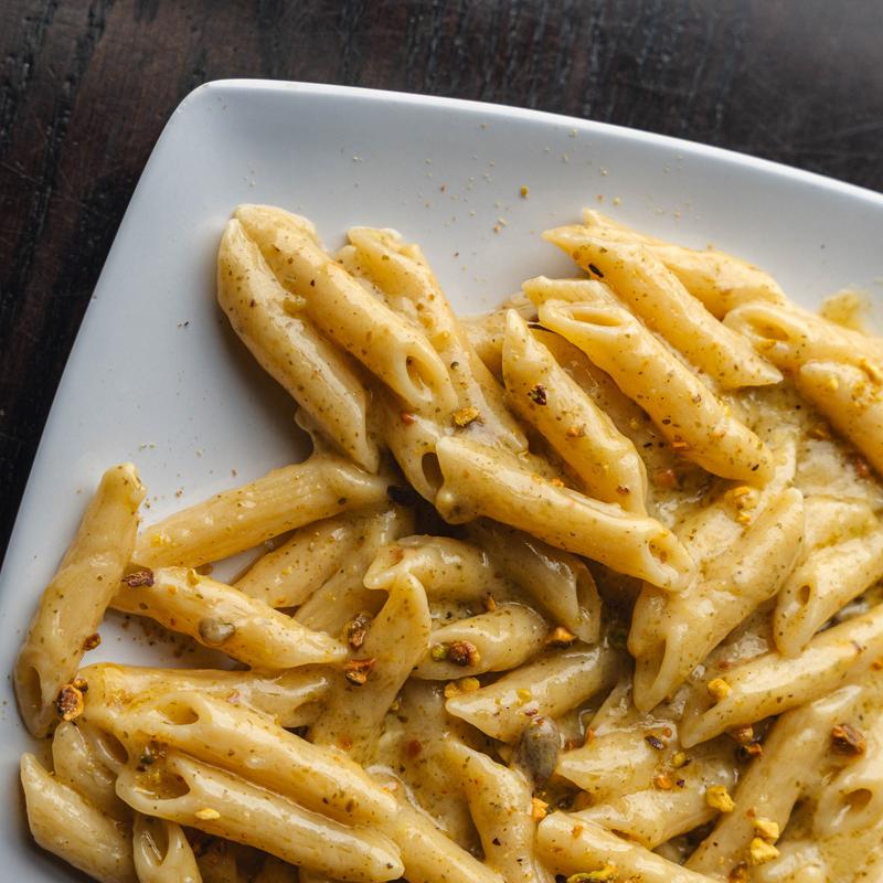 Pesto Basil Pistachio Penne photo