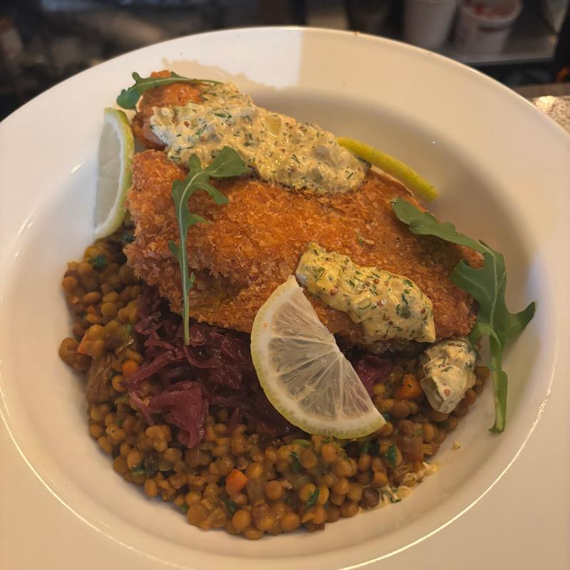 POTATO-CRUSTED PLANIL photo