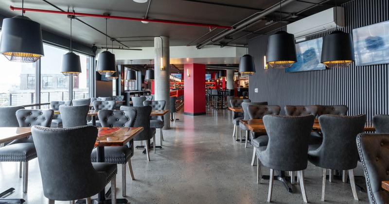 Interior, main dining area