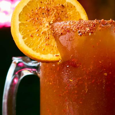 Michelada cocktail.