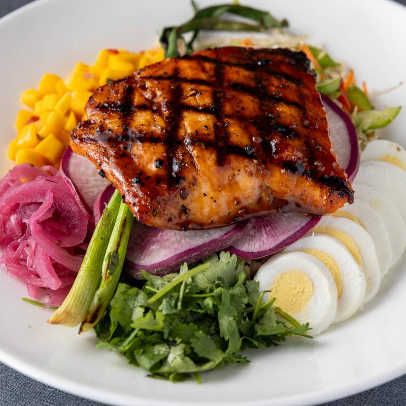 Korean BBQ Salmon* Bowl photo