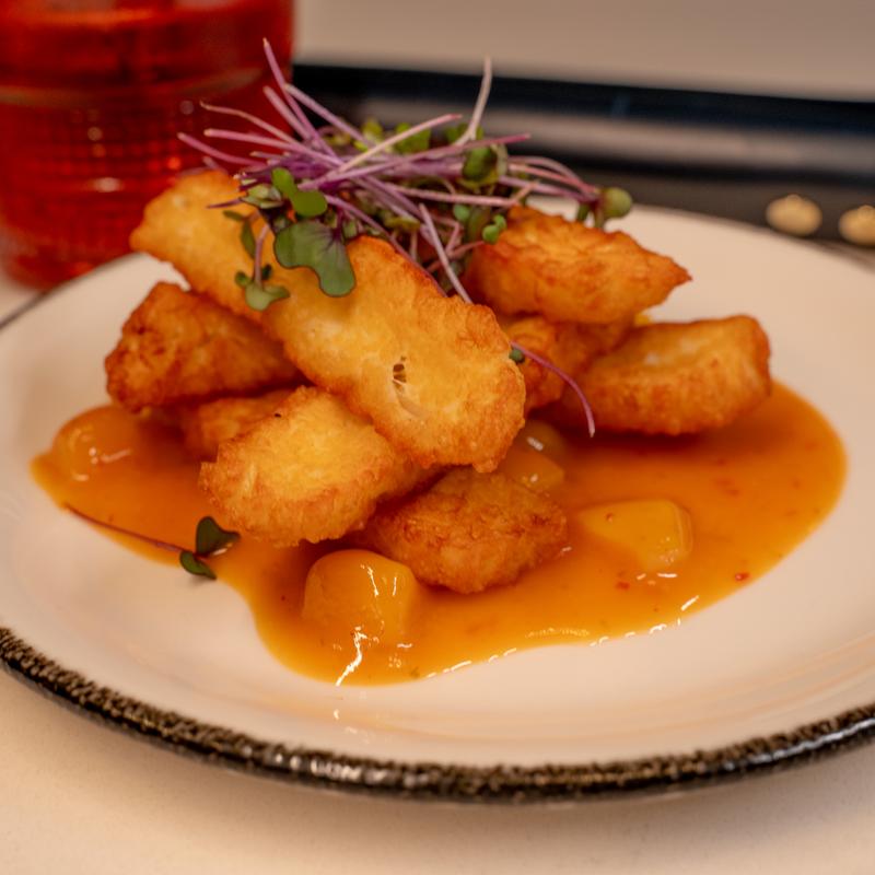 halloumi frito photo