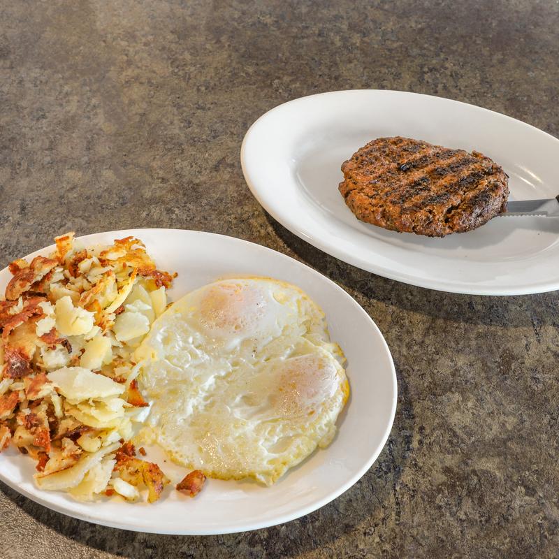 Chopped Steak Platter photo