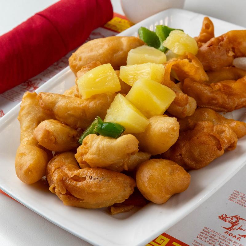 menu item 6 of 9, Sweet & Sour Chicken