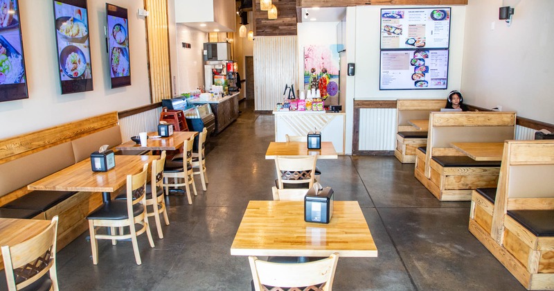 Interior seating space