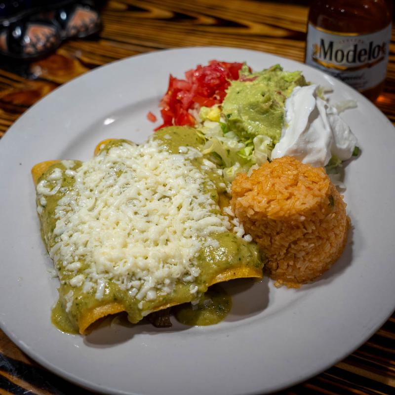 Enchiladas De Carnitas photo