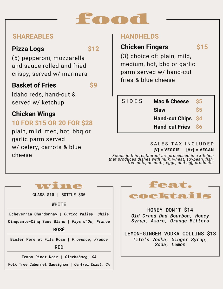 Limited Menu Today! event photo