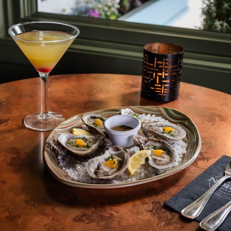 menu item 1 of 17, On The Half Shell Oysters*