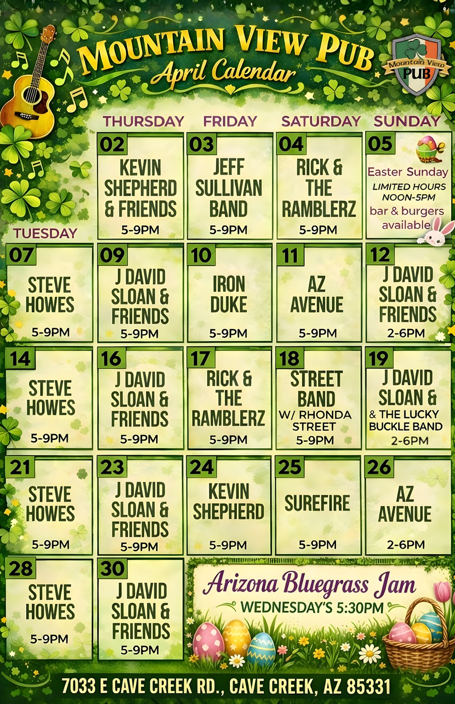 April Live Music event photo