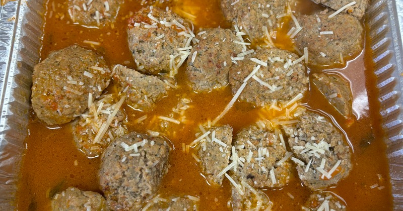 Meatballs  plate