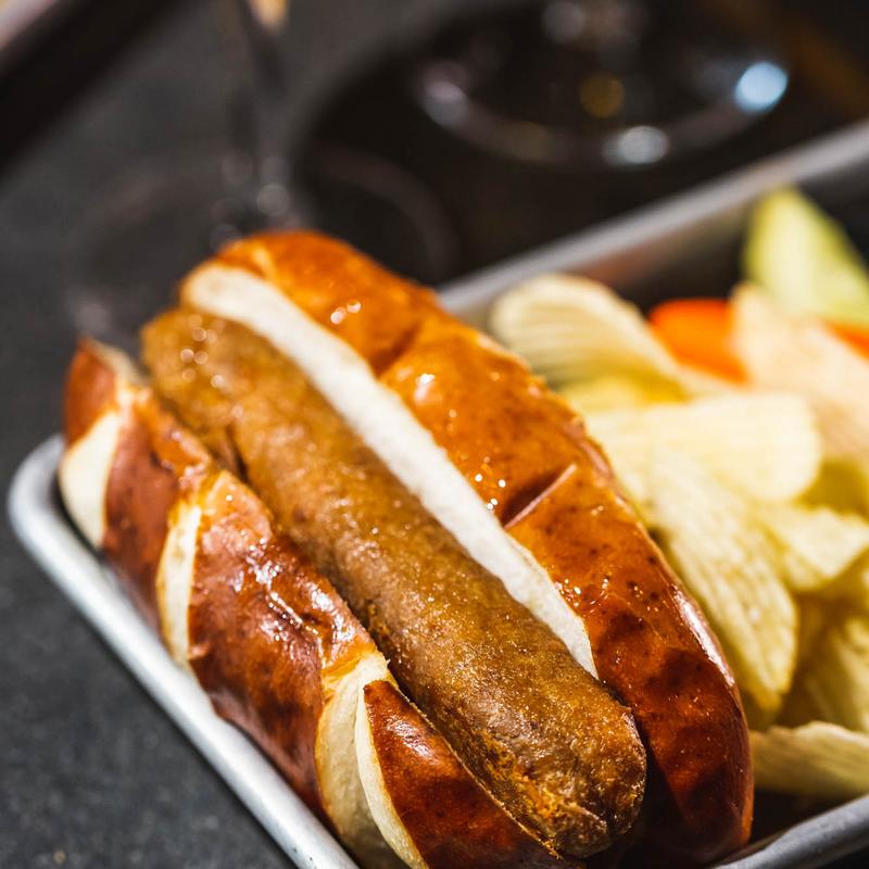 Vegan Bratwurst Style Sausage photo