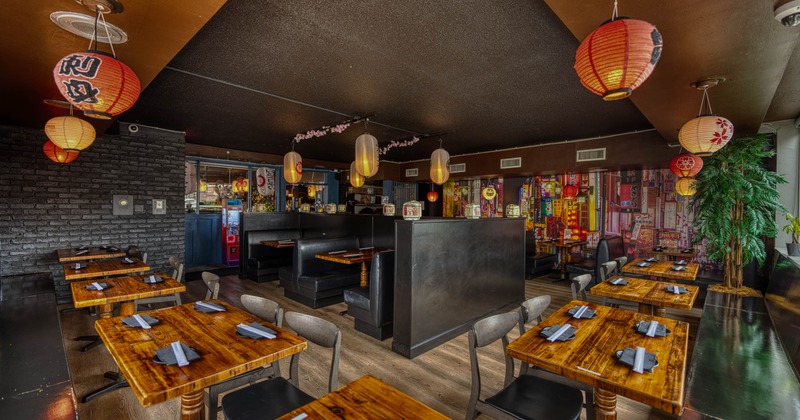 Interior dining area