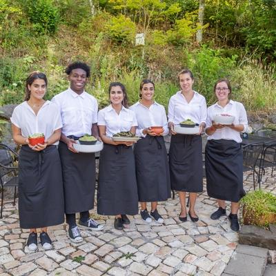 Restaurant employees