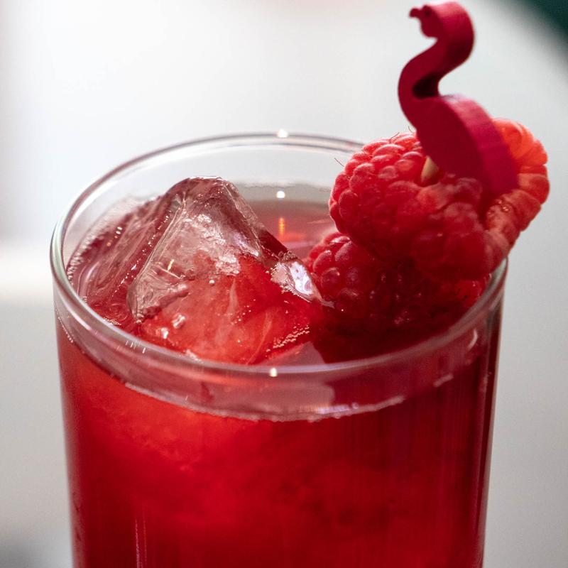 Raspberry Black Tea Lemonade photo