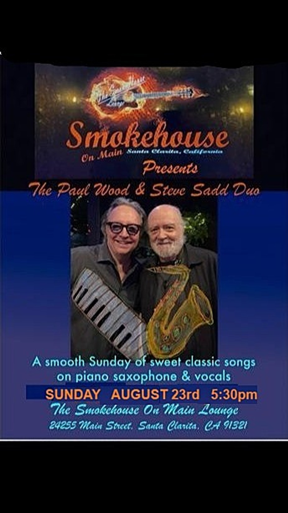 Steve Sadd & Paul Wood Tonight event photo