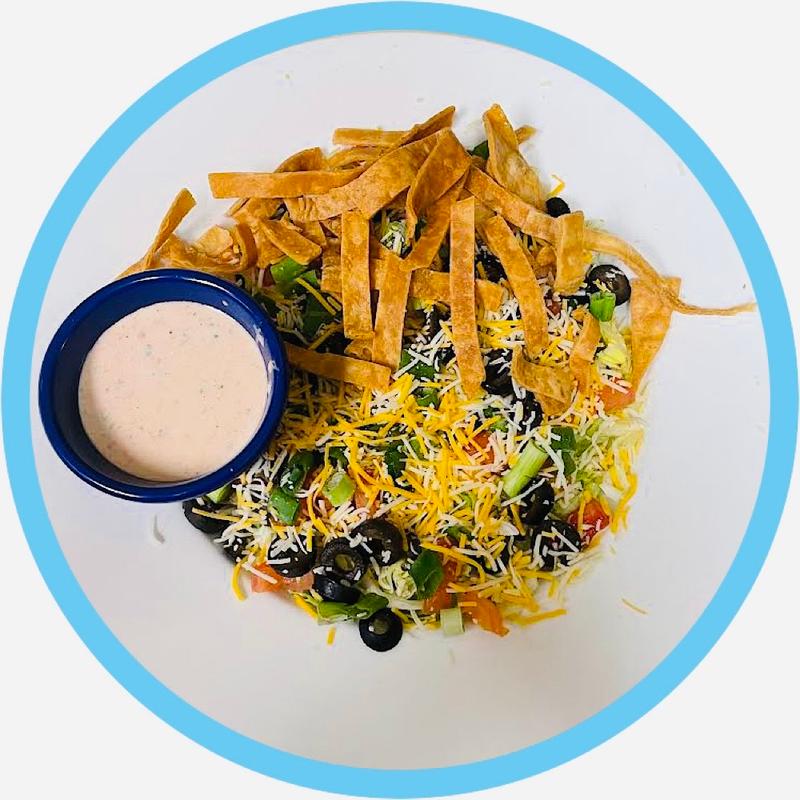 Grilled Chicken Fajitas Salad photo