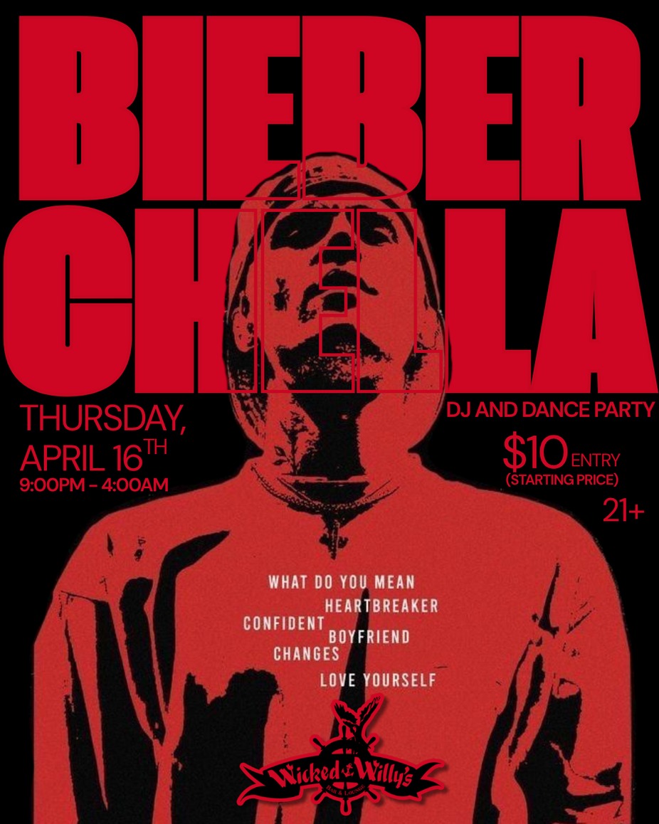 BIEBERCHELLA DJ AND DANCE PARTY event photo