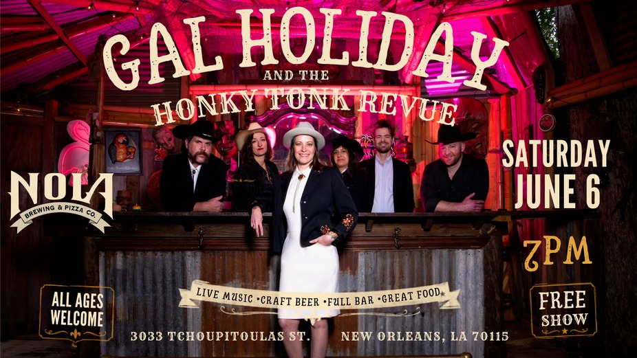 FREE LIVE MUSIC:  Gal Holiday and the Honky Tonk Revue event photo