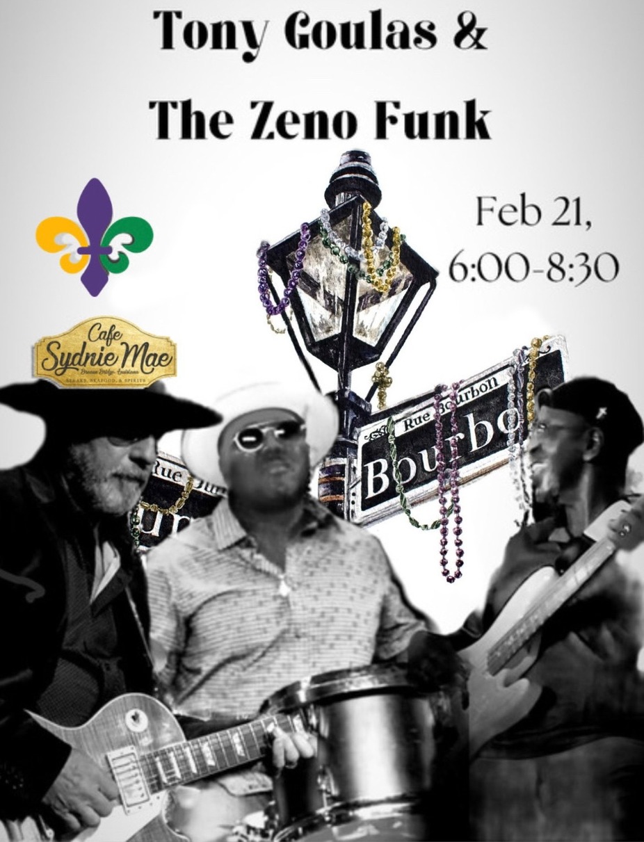 Tony Goulas and the Zeno Funk LIVE! event photo