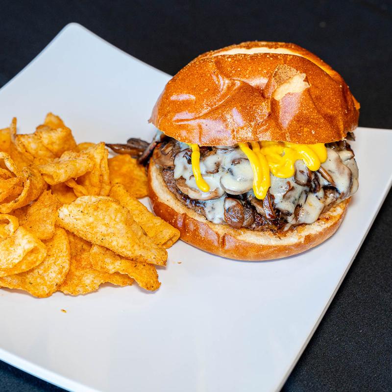 menu item 17 of 43, Grilled Mushroom Burger