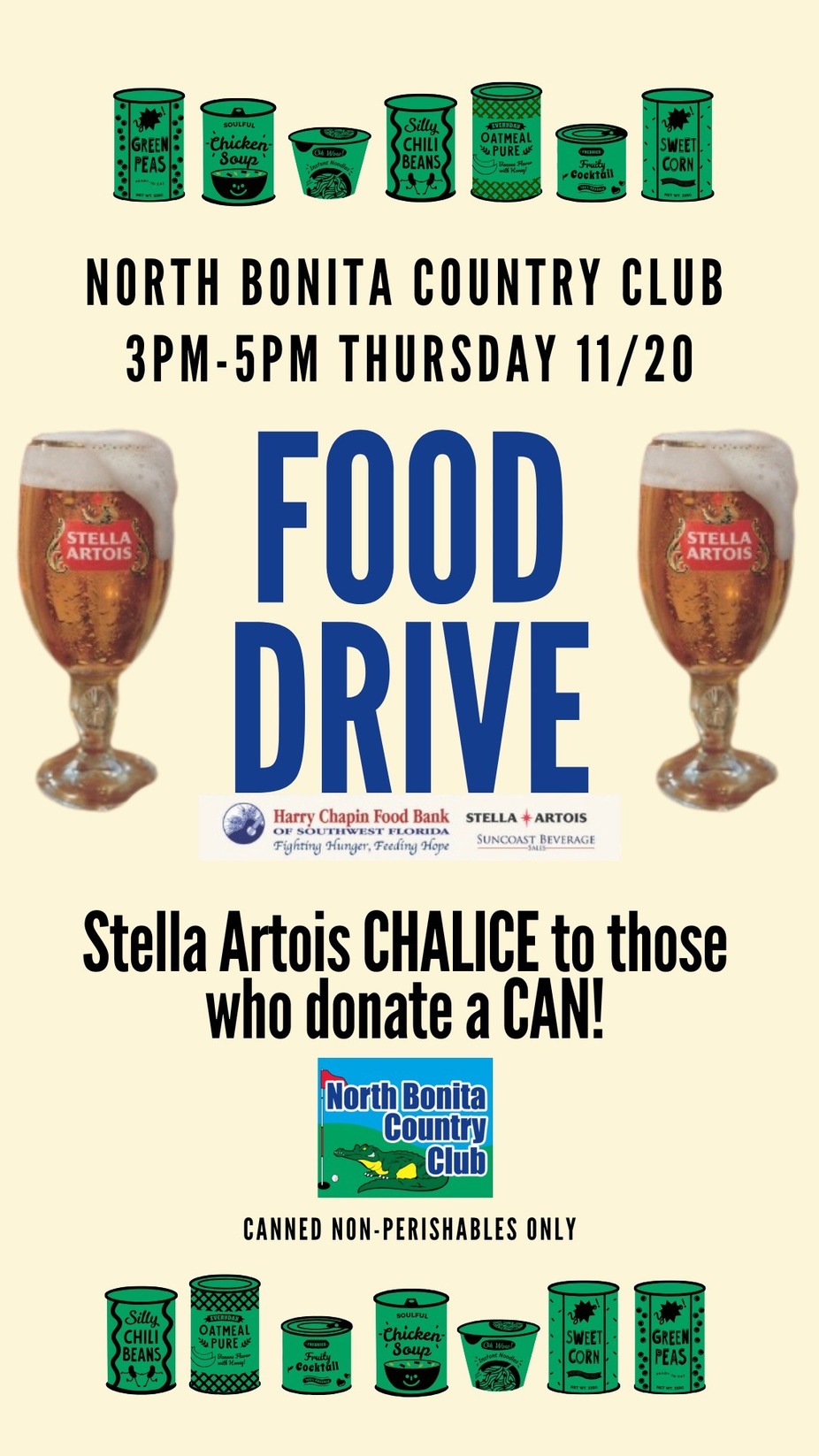 Stella Artois Food Donation Event event photo