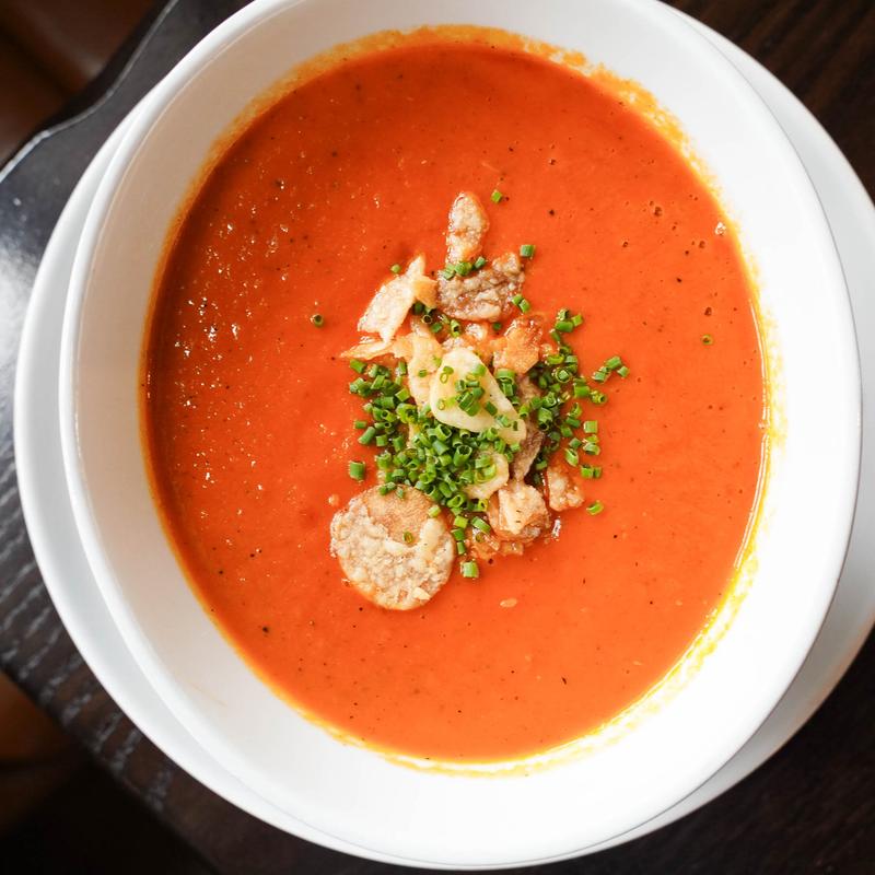 Thai Tomato Basil Soup photo