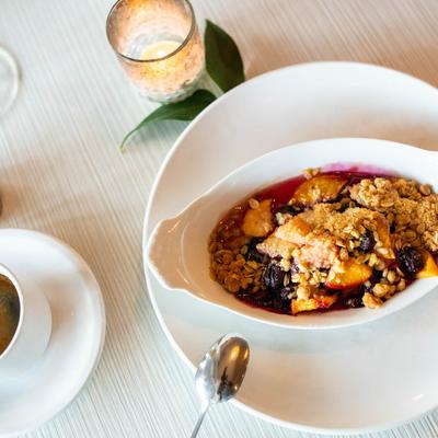 Apple Cranberry Crisp