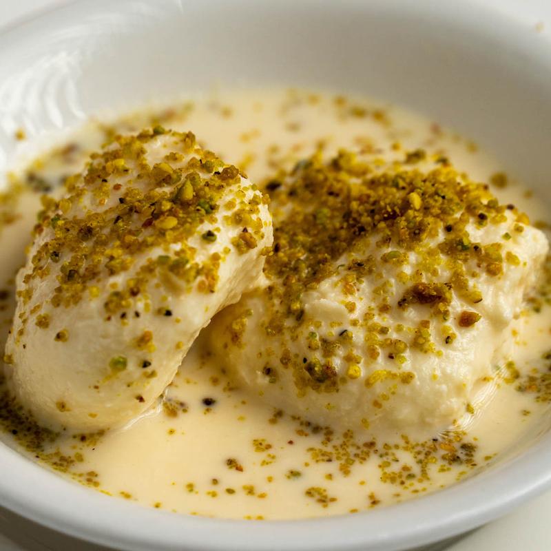 menu item 14 of 15, Ras Malai