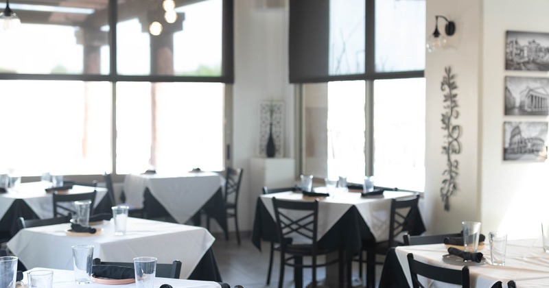 Interior, dining space