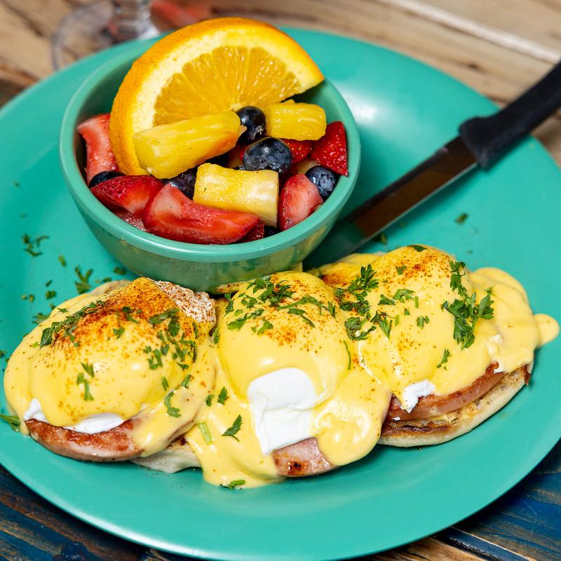 Traditional Eggs Benedict photo