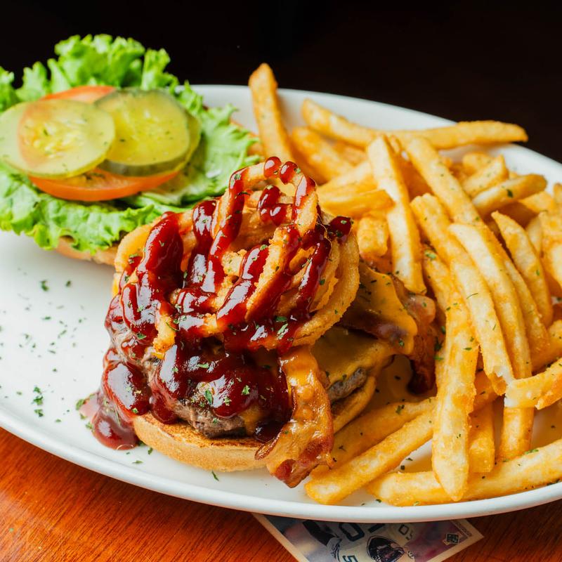 BBQ Smoked Chedddar Burger photo