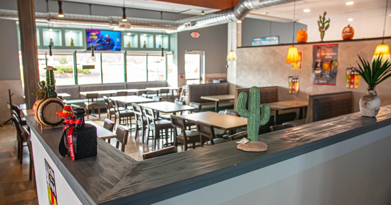 Interior, seating area