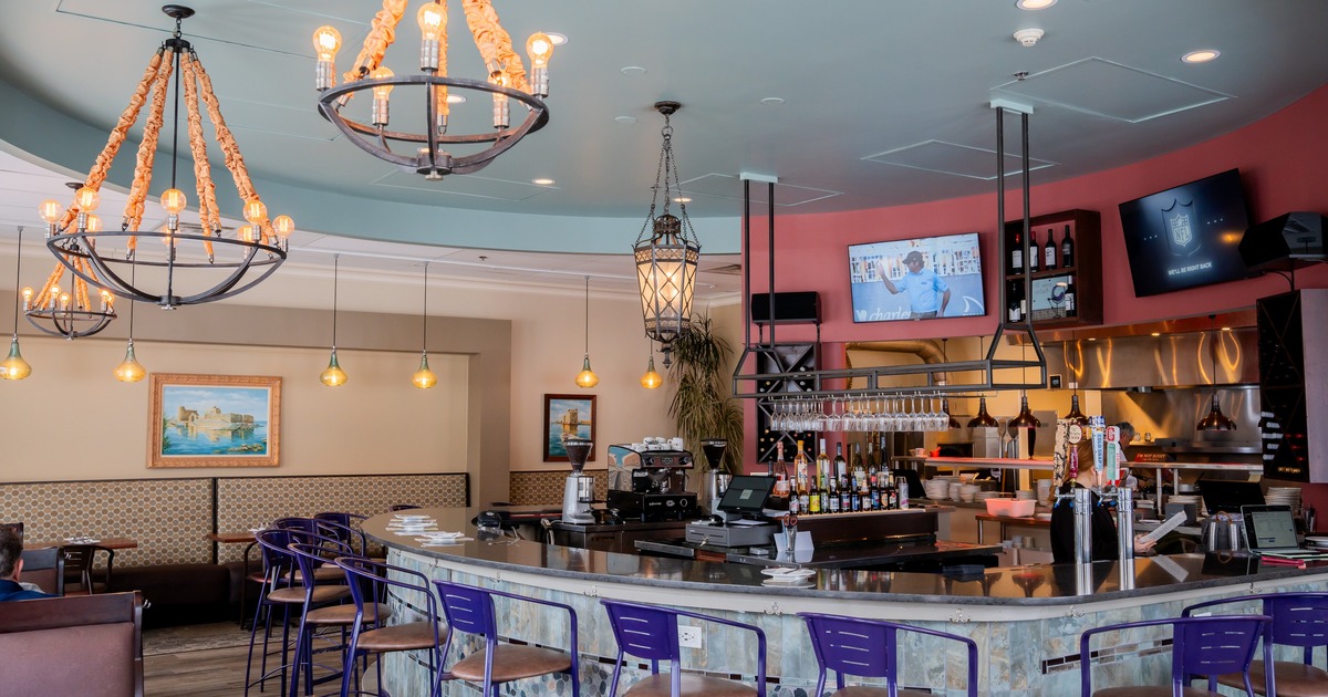 Interior, bar area