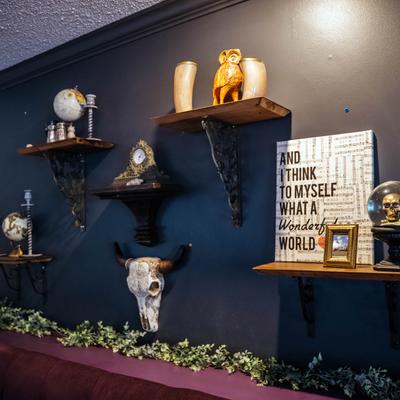 Interior, decor details.