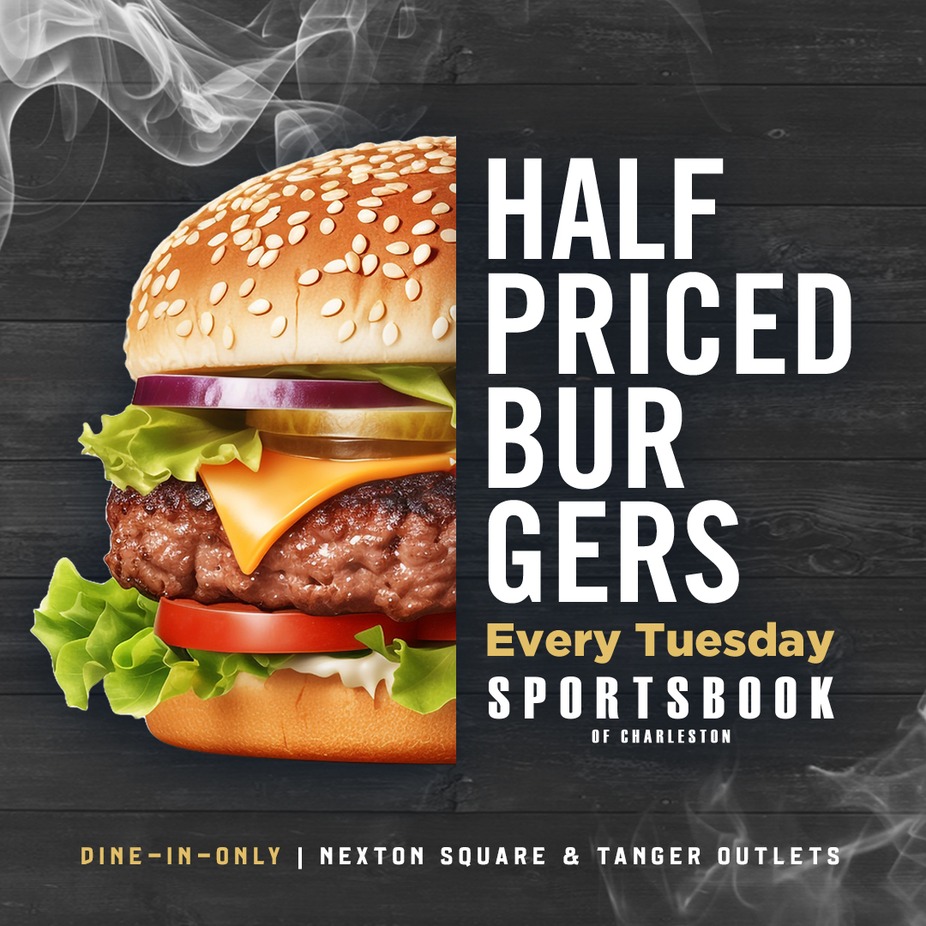 Half Priced Burgers Every Tuesday! event photo