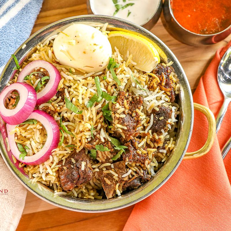 Hyderabad Dum Mutton Biryani photo