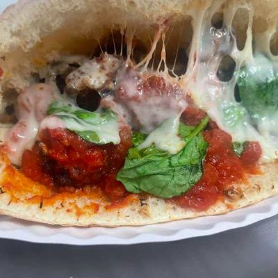 Chicken Parmesan Pocket.