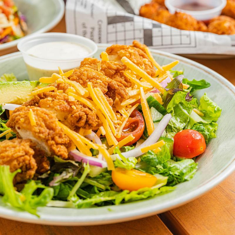 Fried Chicken Chopped Salad photo