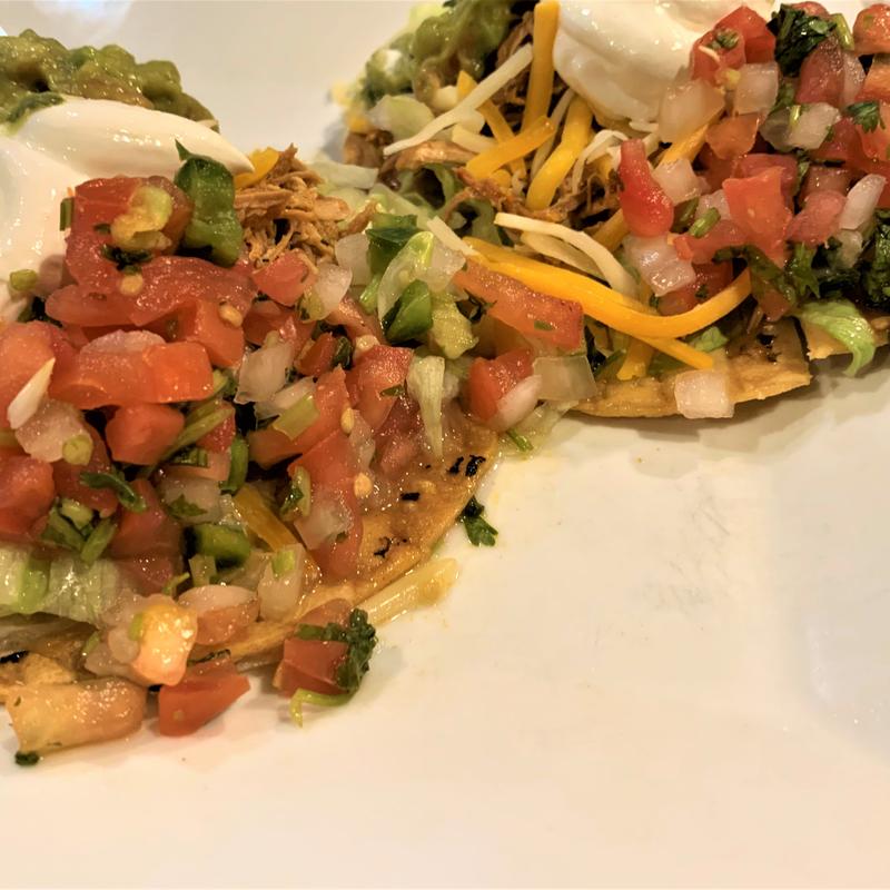 menu item 11 of 122, 1 Tostada Suprema