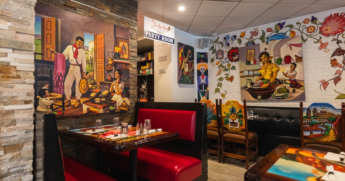 Interior seating space