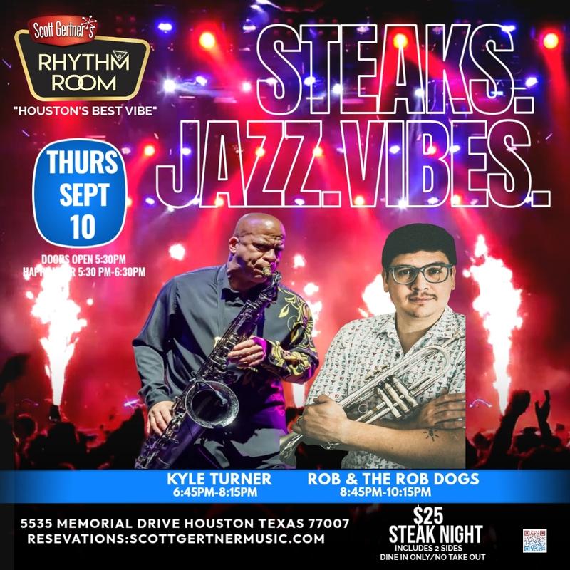 Event image Steaks.Jazz.Vibes on Thursday!